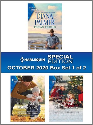 cover image of Harlequin Special Edition October 2020--Box Set 1 of 2
